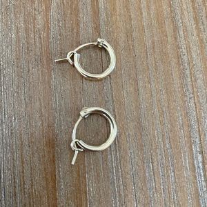 EUC Made by Mary 13mm gold-filled hoops